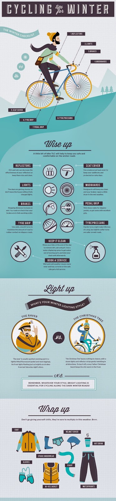 Cycling Tips for Winter