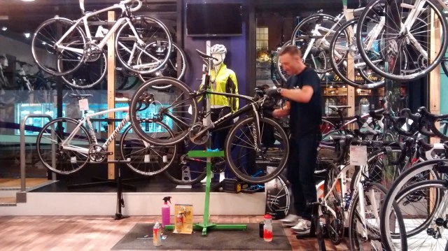 Bella Velo women's cycle store winter bike maintenance