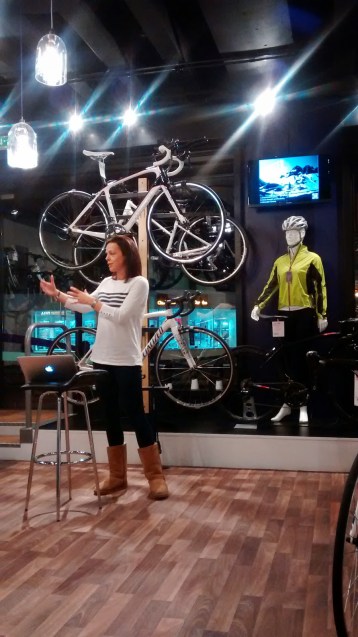 Bella Velo women's cycle store - winter cycling training