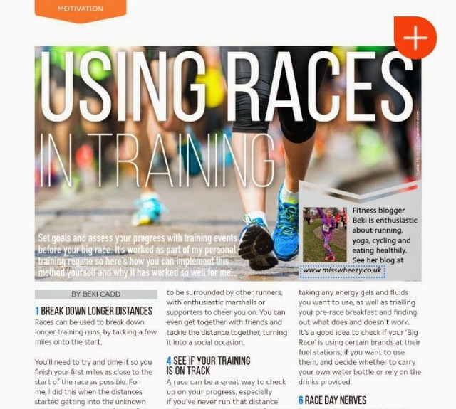 Using Races In Training PT Magazine