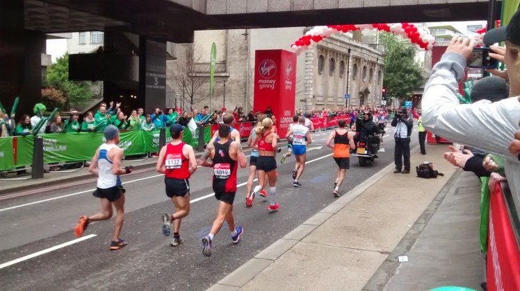 Spectating the London Marathon 2015
