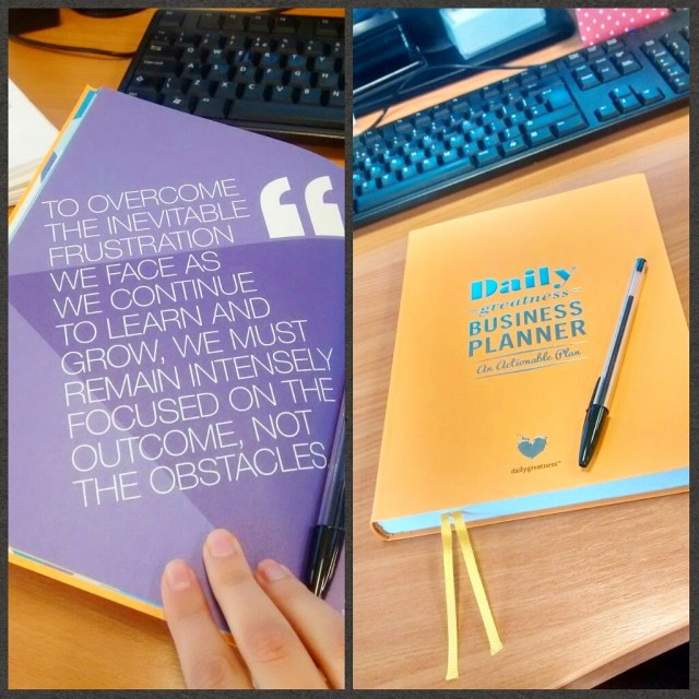 Daily Greatness Business Planner Review