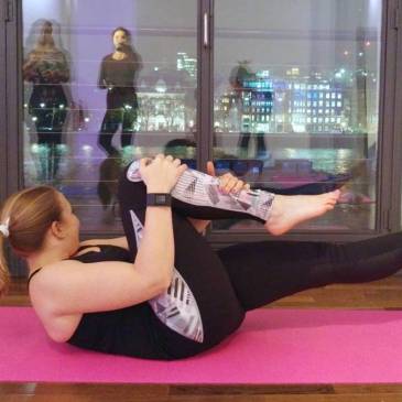 Pilates and smoothies with John Lewis