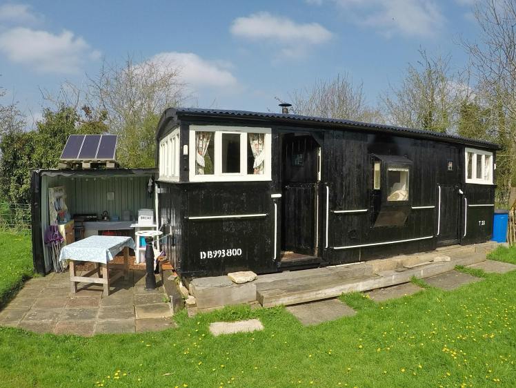 The Brake Carriage outside