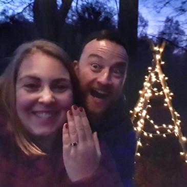 Love is in the air - we got engaged
