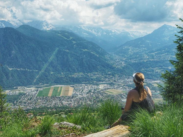 Hiking in the French Alps with Quechua